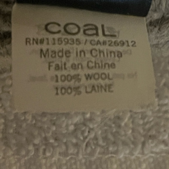 Coal Wool Beanie Winter Hat - Picture 9 of 9